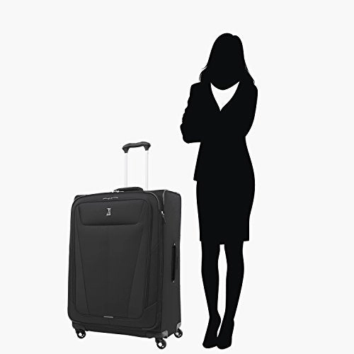 Travelpro Maxlite 5 | 3-PC Set | Int'l Carry-On & 29" Exp. Spinners with Travel Pillow (Black)