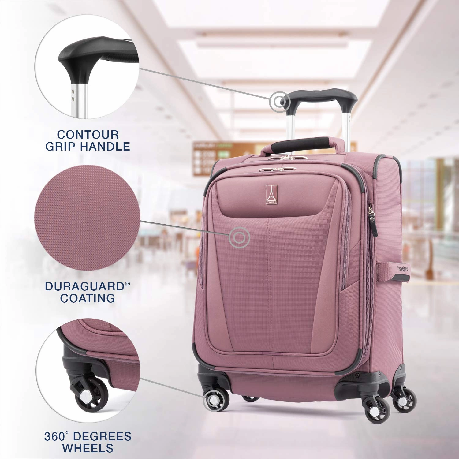 Travelpro Maxlite 5 Carry-On 19-Inch 4-Wheel Softside Luggage