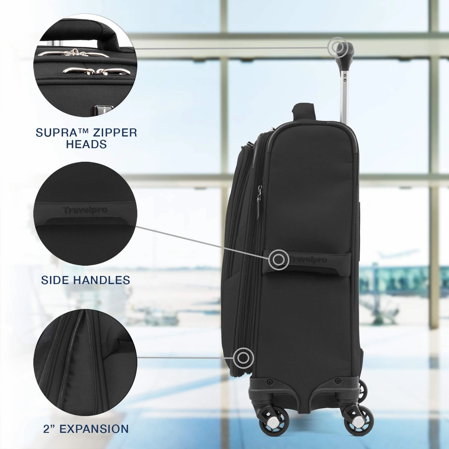 Travelpro Maxlite 5 Carry-On 19-Inch 4-Wheel Softside Luggage