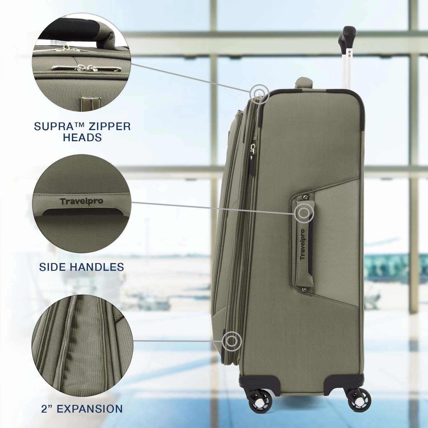 Travelpro Maxlite 5 Carry-On 19-Inch 4-Wheel Softside Luggage