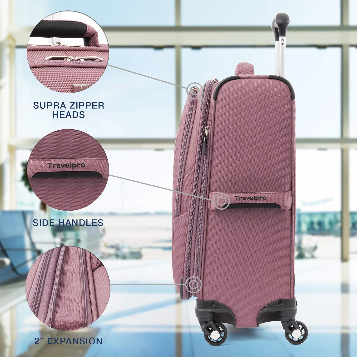 Travelpro Maxlite 5 Carry-On 21-Inch 4-Wheel Softside Luggage