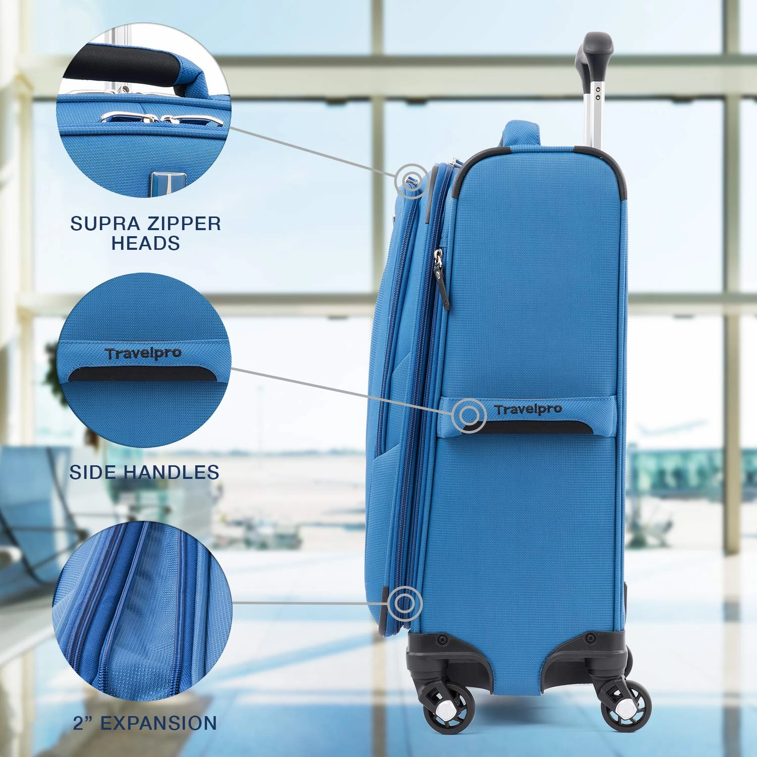 Travelpro Maxlite 5 Carry-On 21-Inch 4-Wheel Softside Luggage