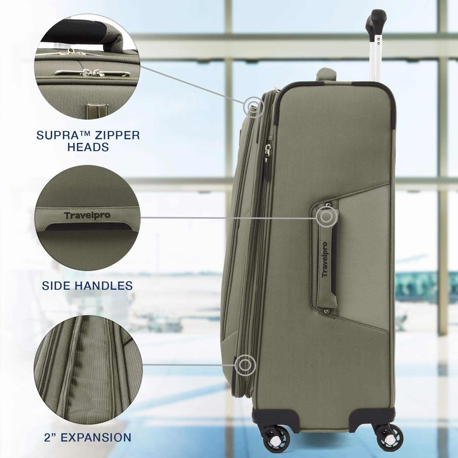 Travelpro Maxlite 5 Checked-Large 29-Inch 4-Wheel Softside Luggage