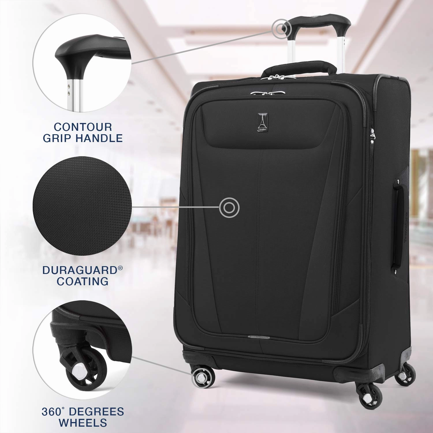 Travelpro Maxlite 5 Checked-Large 29-Inch 4-Wheel Softside Luggage