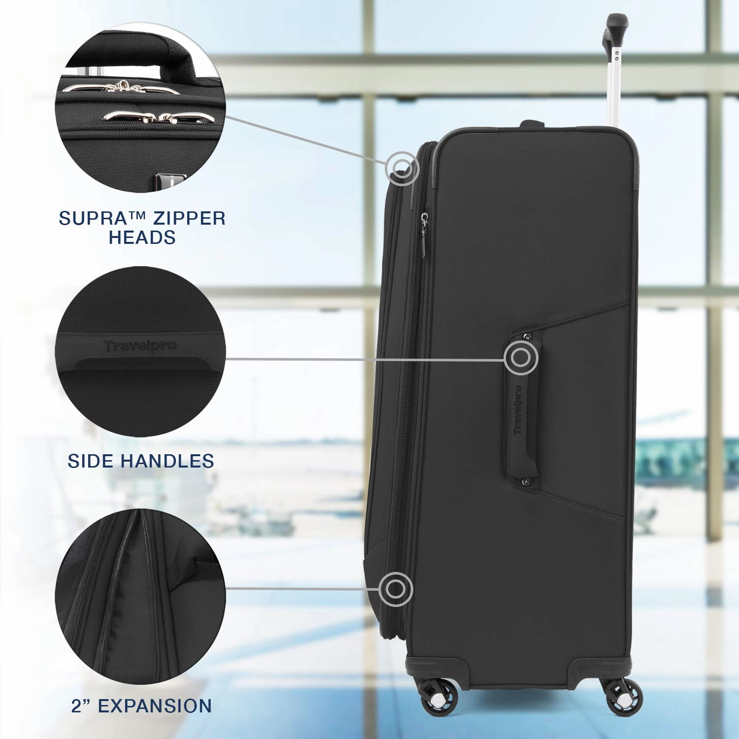 Travelpro Maxlite 5 Checked-Large 29-Inch 4-Wheel Softside Luggage