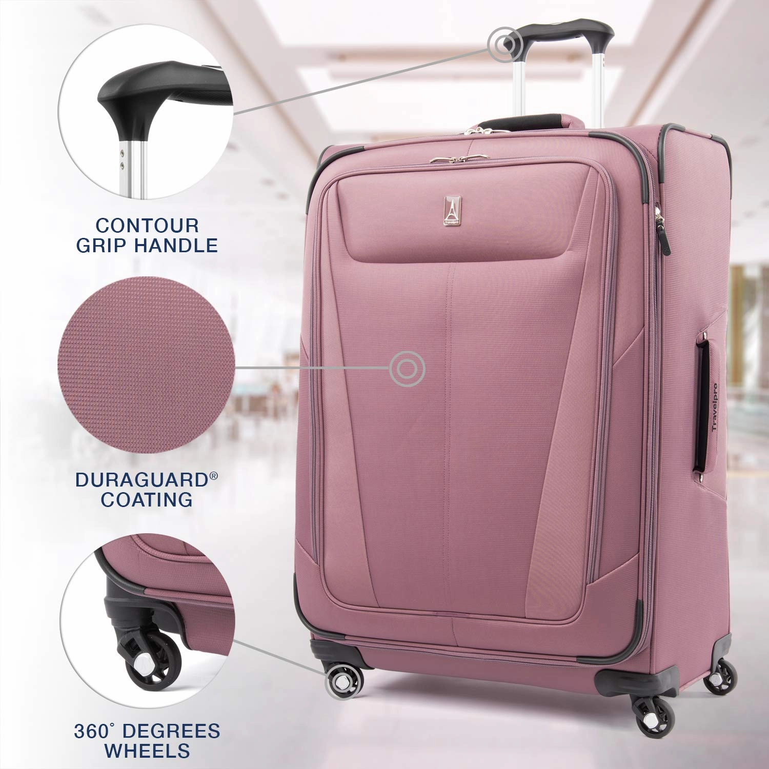 Travelpro Maxlite 5 Checked-Large 29-Inch 4-Wheel Softside Luggage