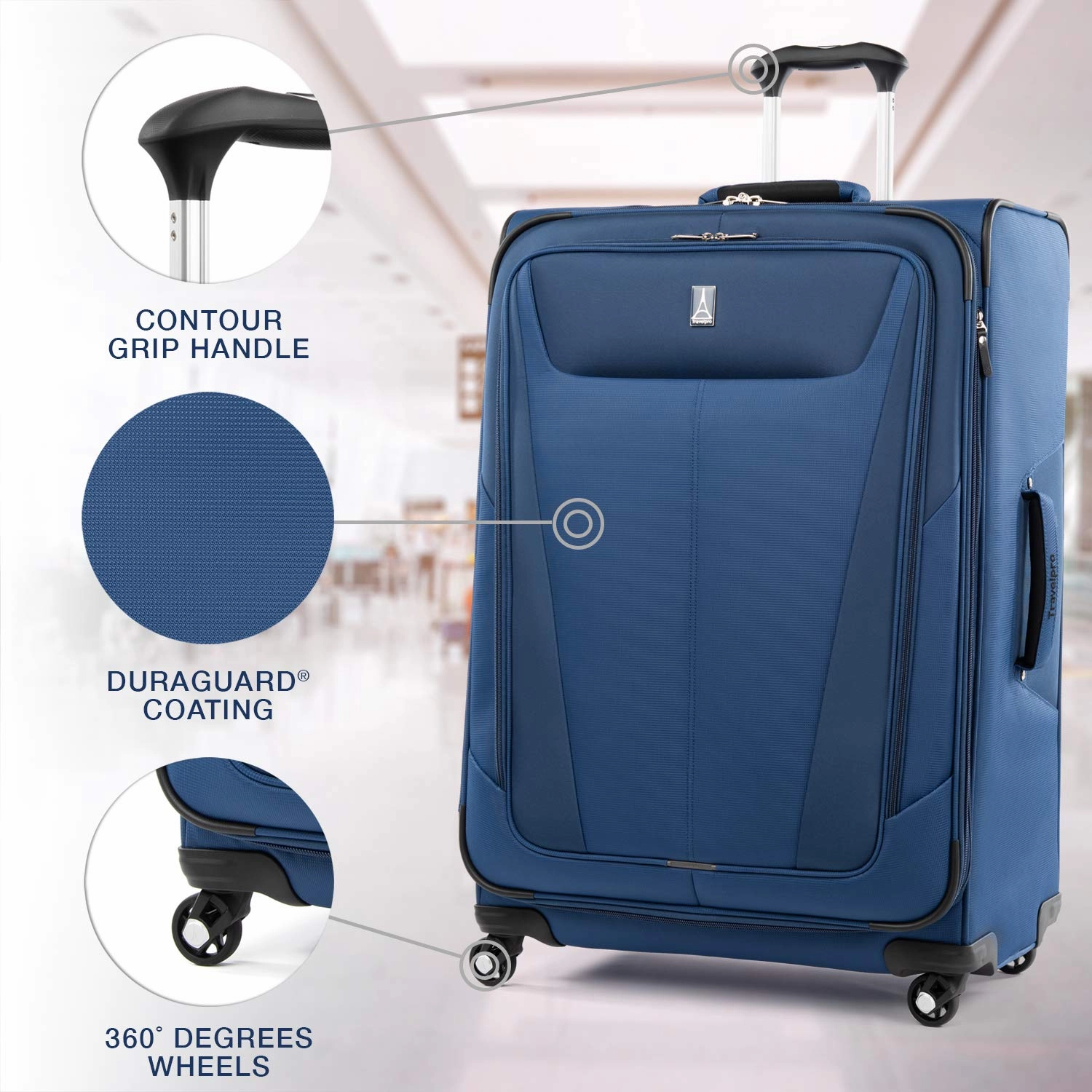 Travelpro Maxlite 5 Checked-Large 29-Inch 4-Wheel Softside Luggage