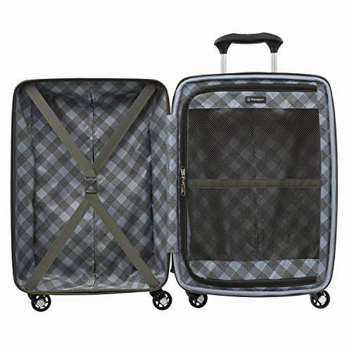 Travelpro Maxlite 5 Expandable Carry-On Spinner Hardside Luggage, Slate Green