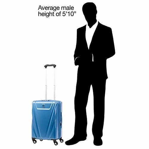 Travelpro Maxlite 5 Hardside 3-PC Set: Carry-On and 25-Inch Spinner with Travel Pillow (Azure Blue)