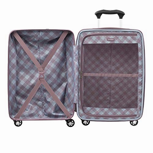 Travelpro Maxlite 5 Hardside 4-PC Set: Carry-On, 25-Inch and 29-Inch Spinner with Travel Pillow (Dusty Rose)
