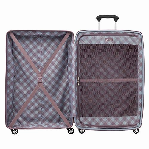 Travelpro Maxlite 5 Hardside 4-PC Set: Carry-On, 25-Inch and 29-Inch Spinner with Travel Pillow (Dusty Rose)