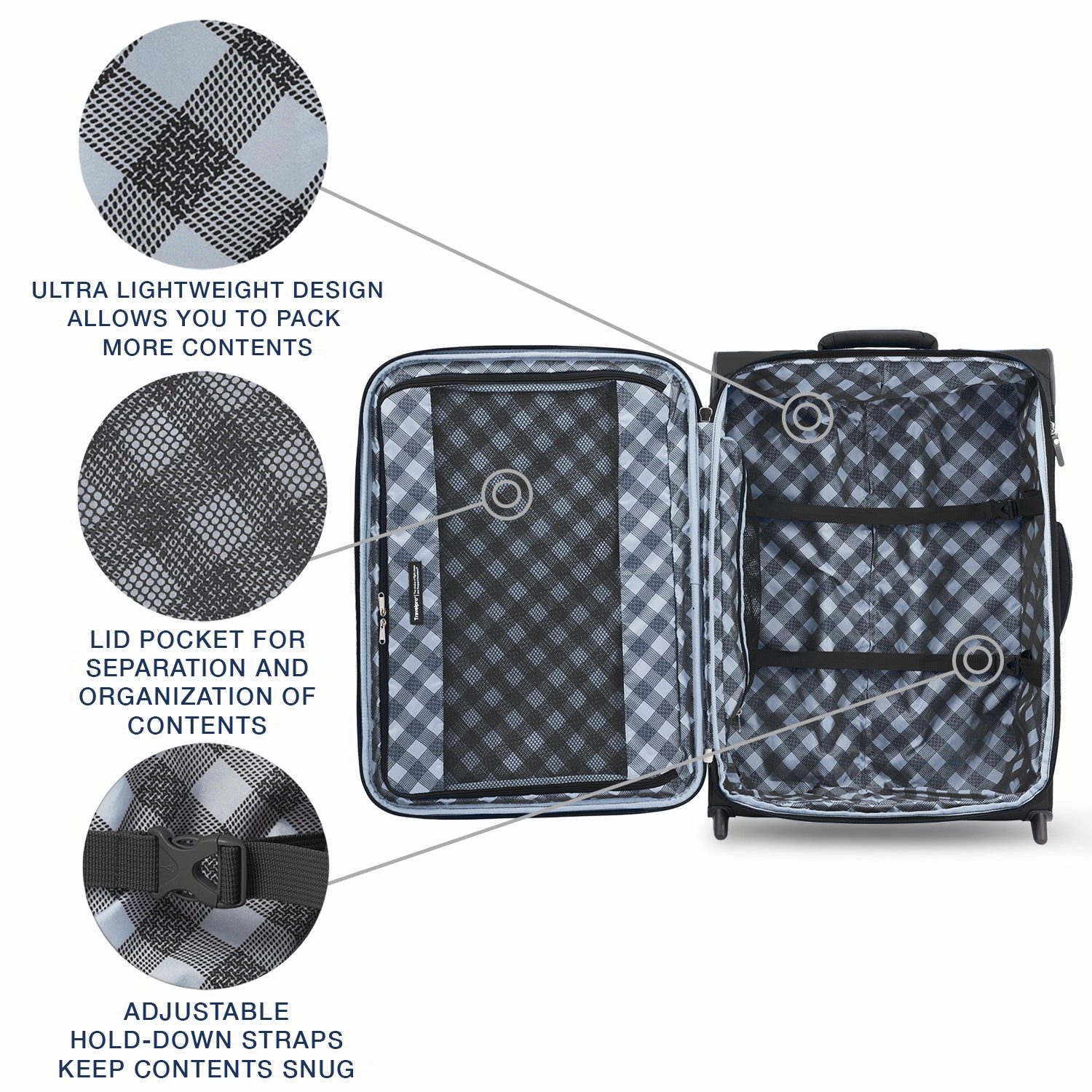 Travelpro Maxlite 5 Lightweight 26" Expandable Rollaboard (2-Wheeled)