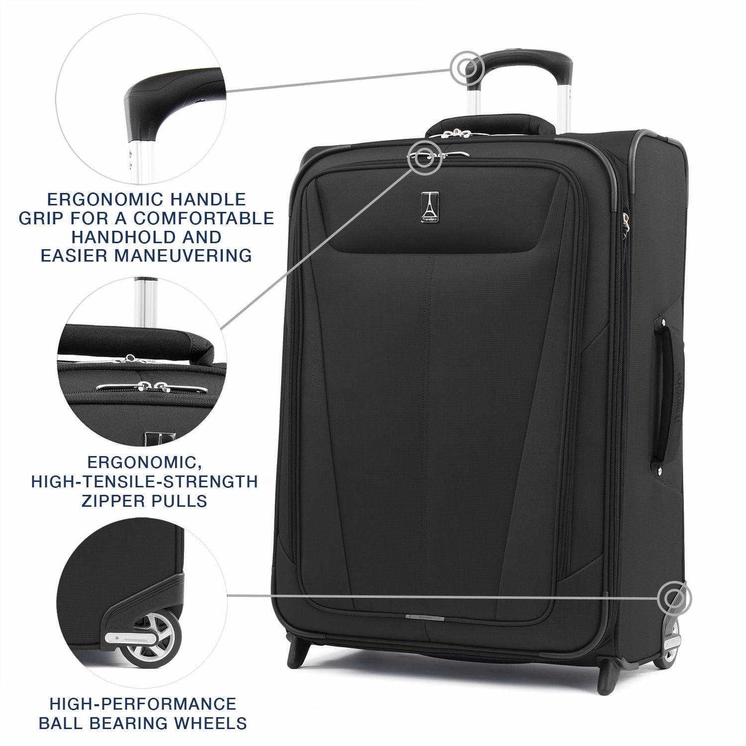 Travelpro Maxlite 5 Lightweight 26" Expandable Rollaboard (2-Wheeled)