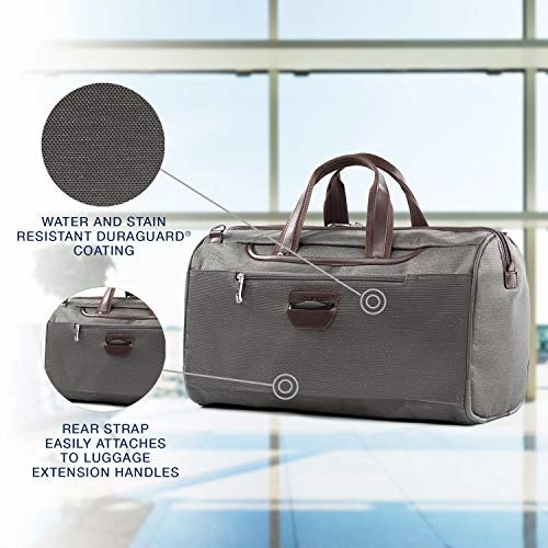 Travelpro Plaitnum Elite-Regional Underseat Duffel Bag, Vintage Grey, One Size