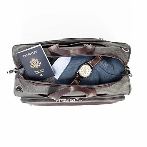Travelpro Plaitnum Elite-Regional Underseat Duffel Bag, Vintage Grey, One Size
