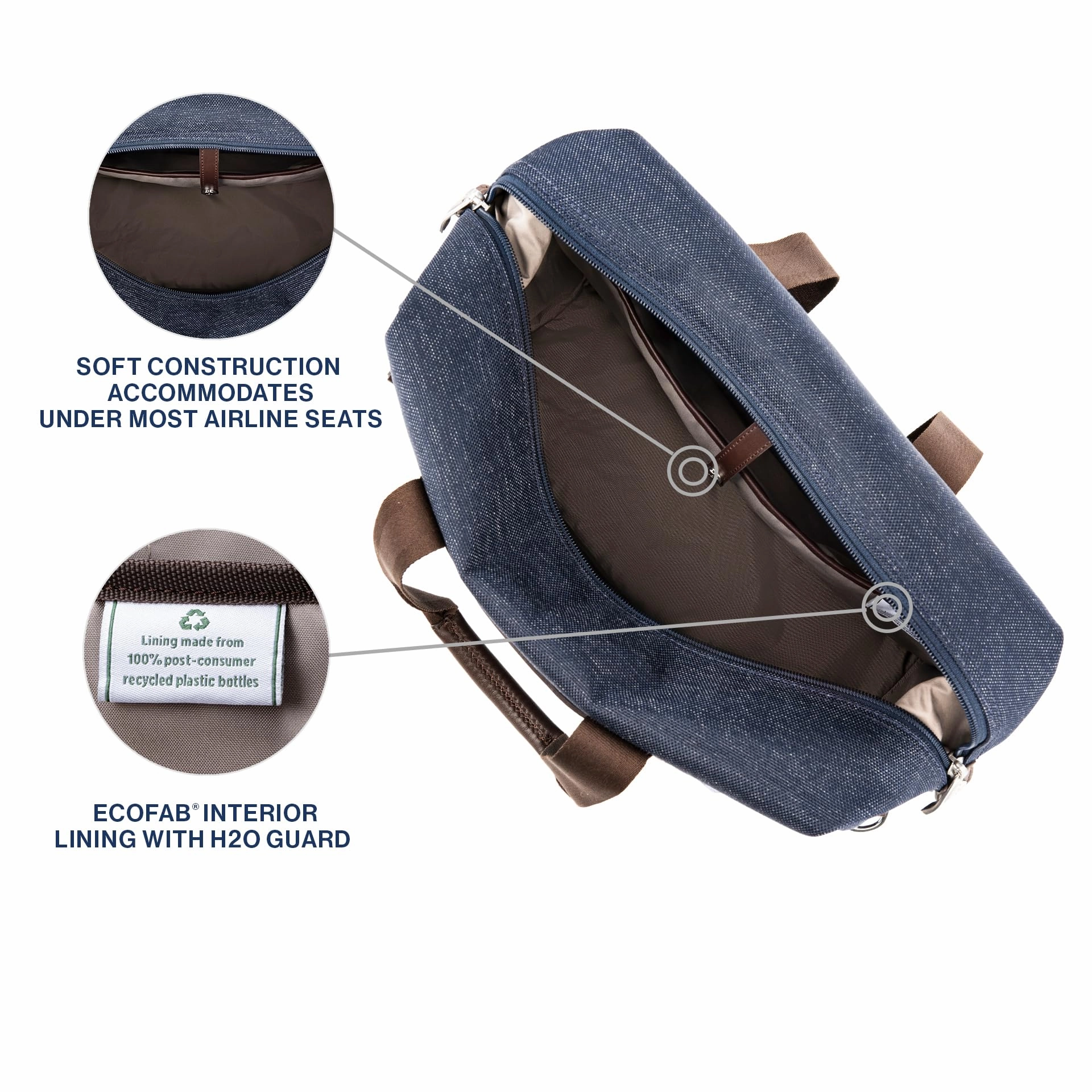 Travelpro Platinum Elite Carry on Soft Travel Underseat Tote Bag