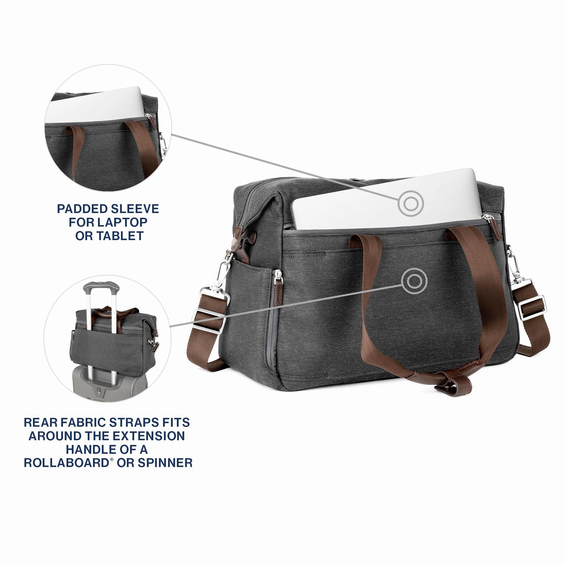 Travelpro Platinum Elite Carry on Soft Travel Underseat Tote Bag