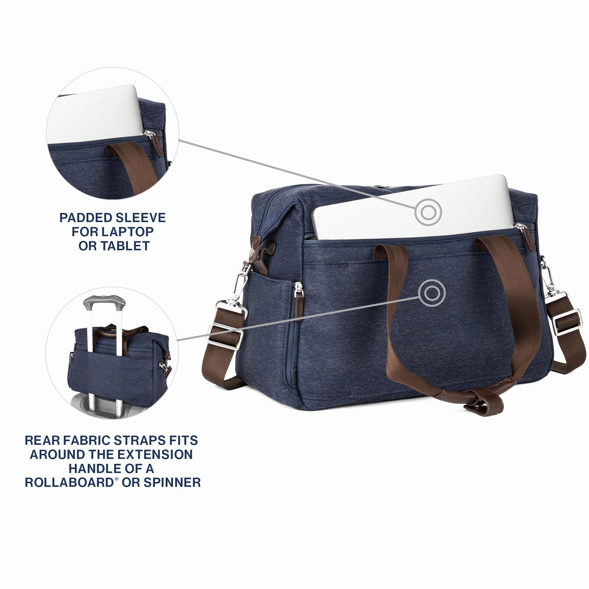 Travelpro Platinum Elite Carry on Soft Travel Underseat Tote Bag