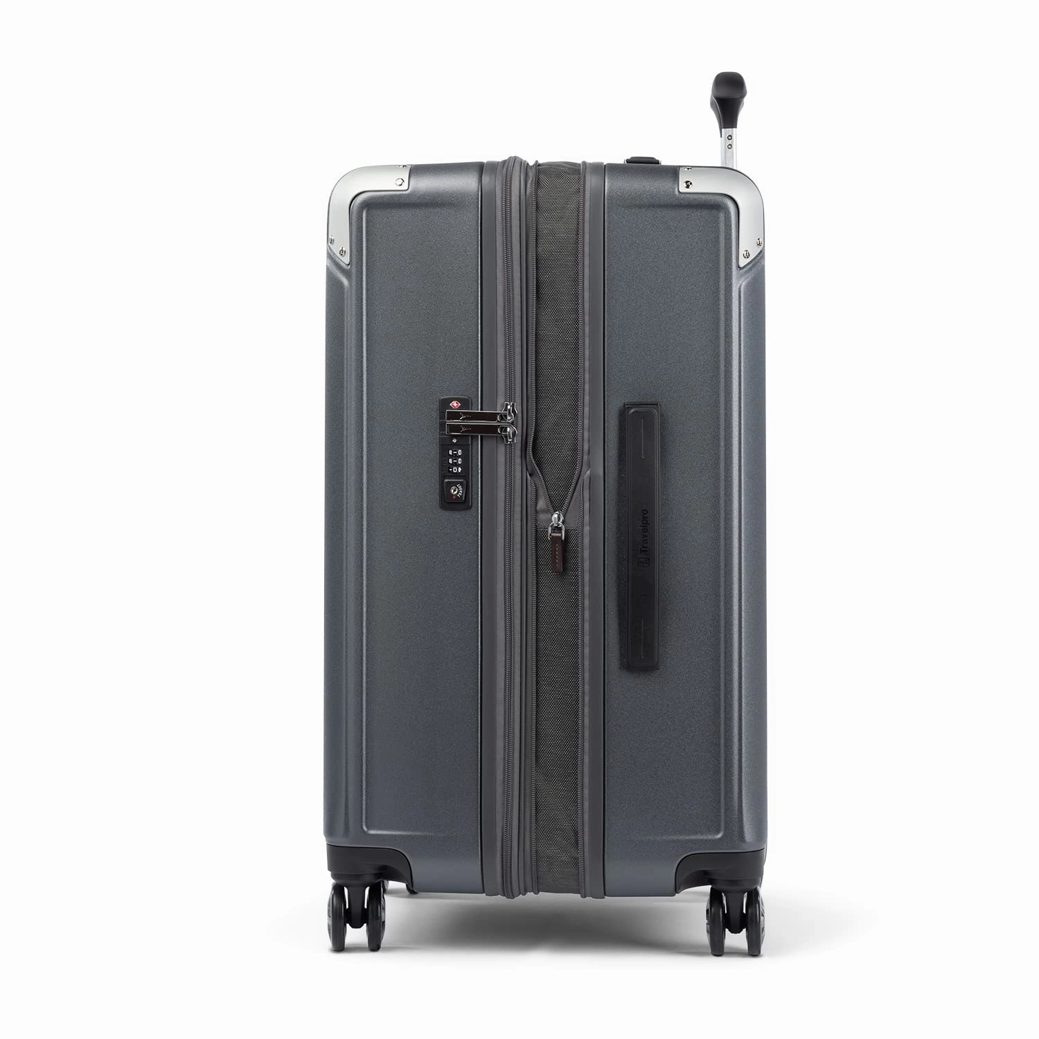 Travelpro Platinum Elite Checked Medium 25-Inch Hardside Expandable Spinner Wheel Luggage TSA Lock Hard Shell Polycarbonate Suitcase