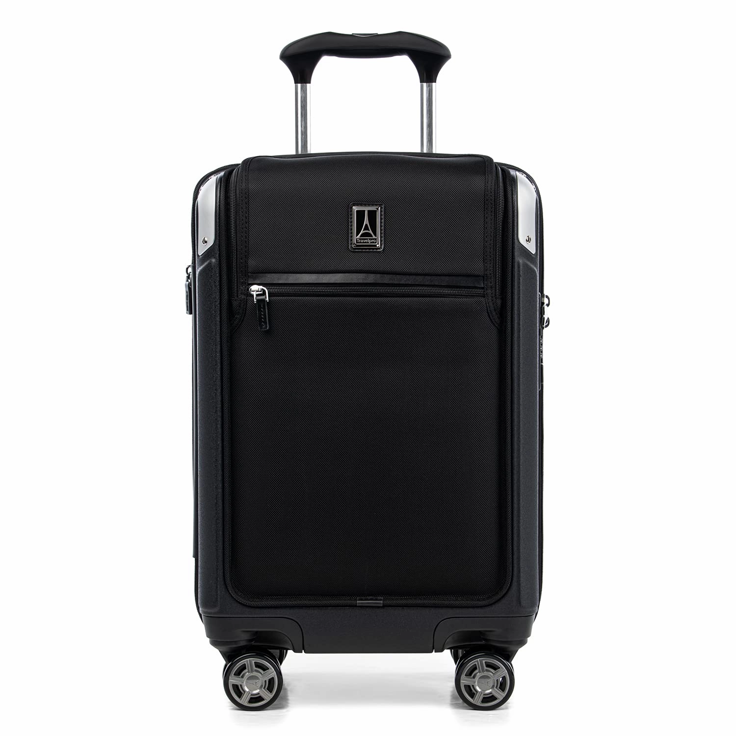 Travelpro Platinum Elite Hardside Expandable Spinner Wheel-Luggage TSA Lock Hard Shell Polycarbonate Suitcase, Compact Carry on Laptop Pocket 20-Inch