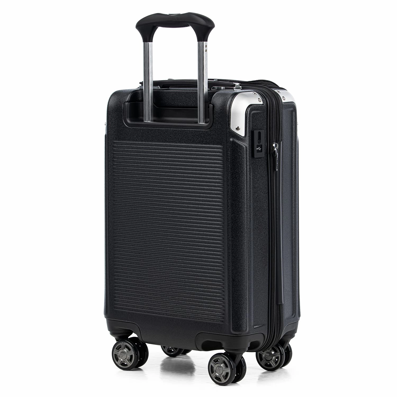 Travelpro Platinum Elite Hardside Expandable Spinner Wheel-Luggage TSA Lock Hard Shell Polycarbonate Suitcase, Compact Carry on Laptop Pocket 20-Inch