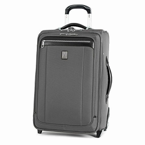 Travelpro PlatinumMagna2 Carry-On Expandable Rollaboard Suiter Suitcase, 22-In., Charcoal Grey
