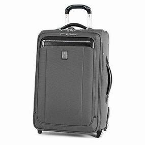 Travelpro PlatinumMagna2 Carry-On Expandable Rollaboard Suiter Suitcase, 22-In., Charcoal Grey