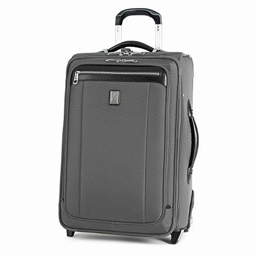 Travelpro PlatinumMagna2 Carry-On Expandable Rollaboard Suiter Suitcase, 22-In., Charcoal Grey