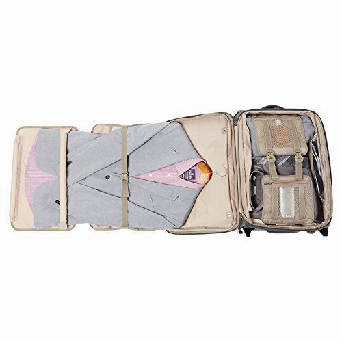 Travelpro PlatinumMagna2 Carry-On Expandable Rollaboard Suiter Suitcase, 22-In., Charcoal Grey