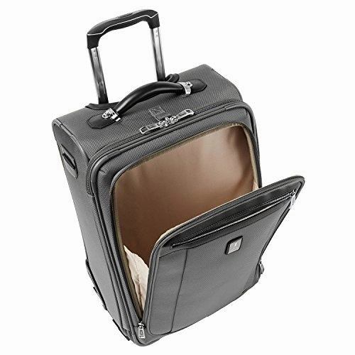 Travelpro PlatinumMagna2 Carry-On Expandable Rollaboard Suiter Suitcase, 22-In., Charcoal Grey