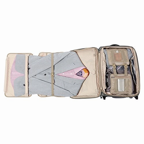 Travelpro PlatinumMagna2 Carry-On Expandable Rollaboard Suiter Suitcase, 22-In., Charcoal Grey