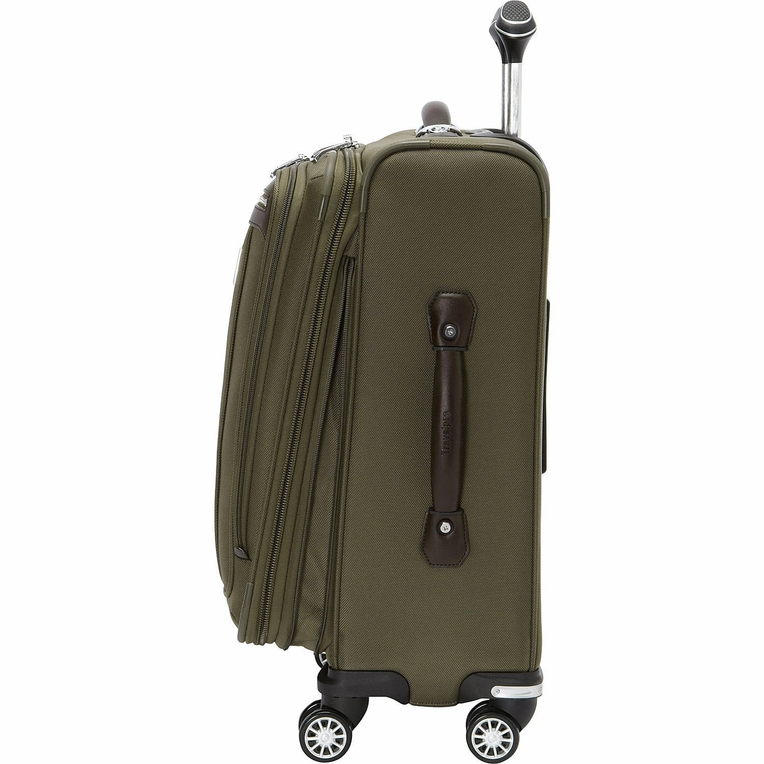 Travelpro PlatinumMagna2 Carry-On Expandable Spinner Suiter Suitcase, 21-in., Olive