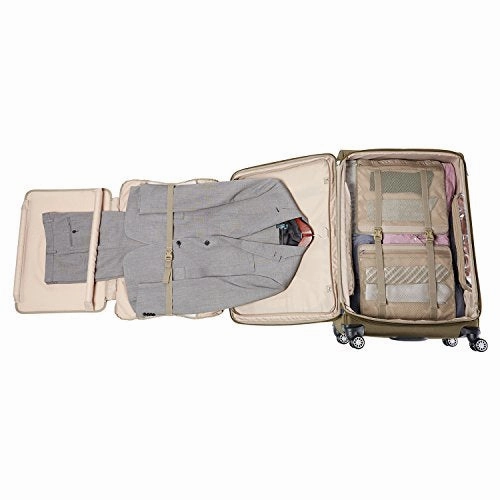 Travelpro PlatinumMagna2 Expandable Spinner Suiter Suitcase, 29-In., Olive