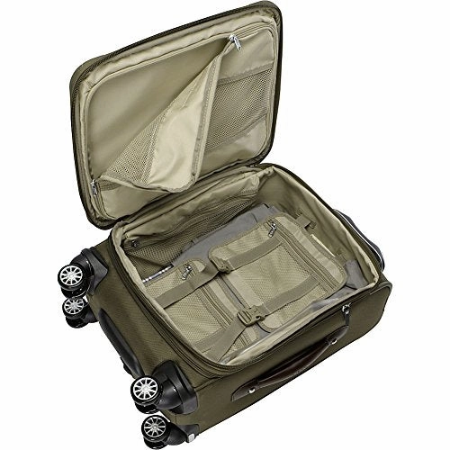 Travelpro PlatinumMagna2 International Carry-On Expandable Spinner Carry-On Suitcase, 20-in., Olive
