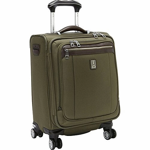 Travelpro PlatinumMagna2 International Carry-On Expandable Spinner Carry-On Suitcase, 20-in., Olive