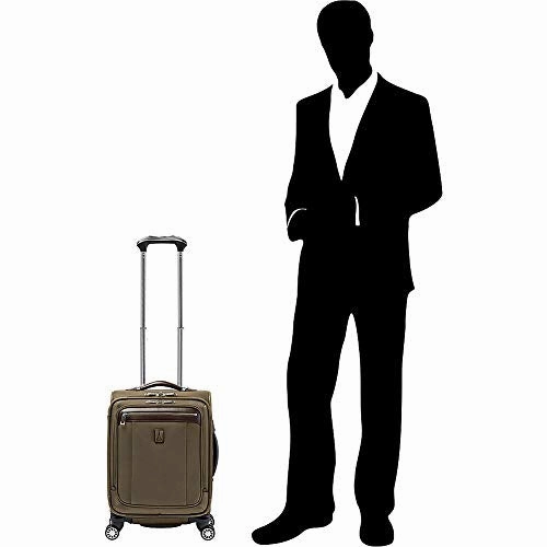 Travelpro PlatinumMagna2 International Carry-On Expandable Spinner Carry-On Suitcase, 20-in., Olive