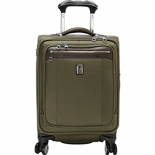 Travelpro PlatinumMagna2 International Carry-On Expandable Spinner Carry-On Suitcase, 20-in., Olive