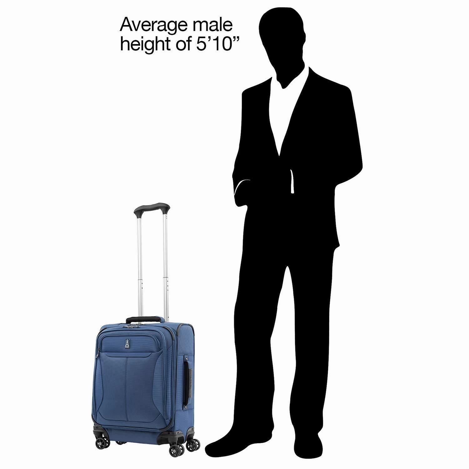 TravelPro Tourlite 19" 4-Wheel International Carry-On Luggage