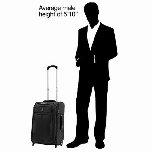 Travelpro Tourlite 22-Inch Expandable Rollaboard (Black)