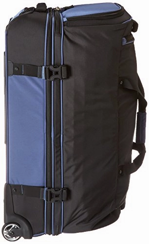 Travelpro Tpro Bold 2.0 30 Inch Drop Bottom Rolling Duffel, Black/Navy, One Size