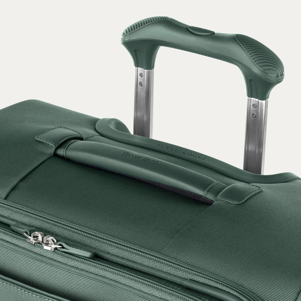 Travelpro Versapack   Lightweight Softside Expandable 25-Inch Medium Checked Spinner Suitcase