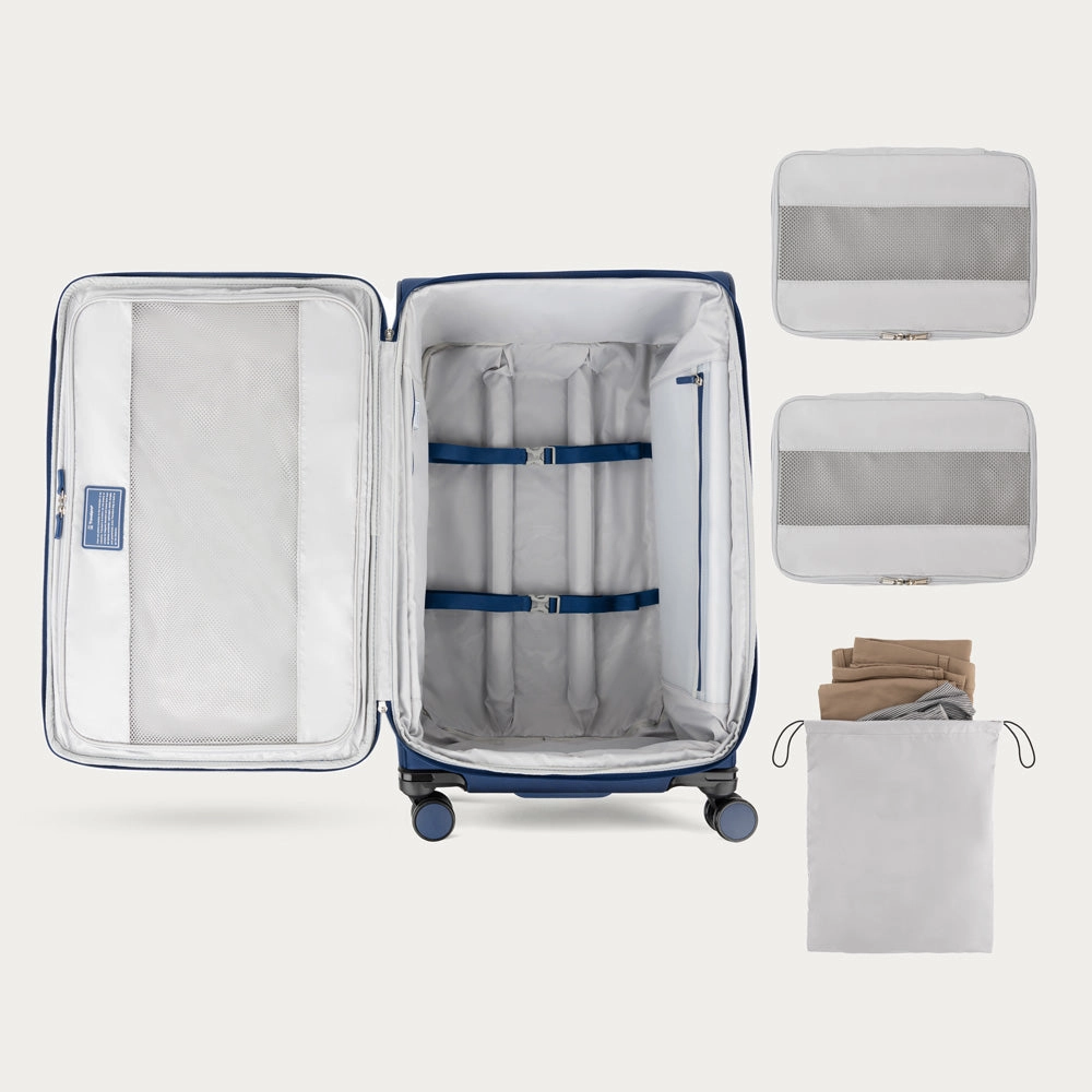 Travelpro Versapack   Lightweight Softside Expandable 29-Inch Large Checked Spinner Suitcase