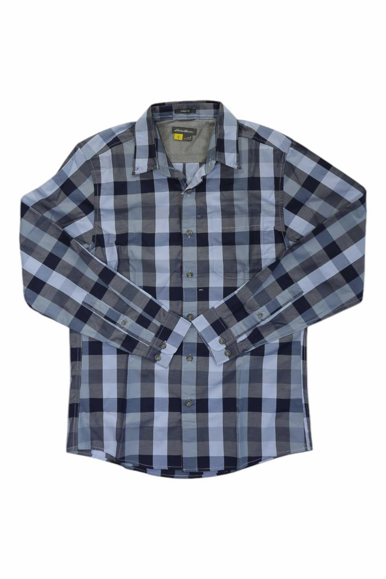 Latest Collection 2025 Trending Now Eddie Bauer Travex Mens On the Go Long Sleeve Poplin Shirt ,New Arrivals is your best choice, our Items up to 74% off, with the excellent quality and best service.