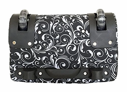 Trendy Flyer Duffel/Tote Bag Gym Luggage Case Wheel Purse Damask