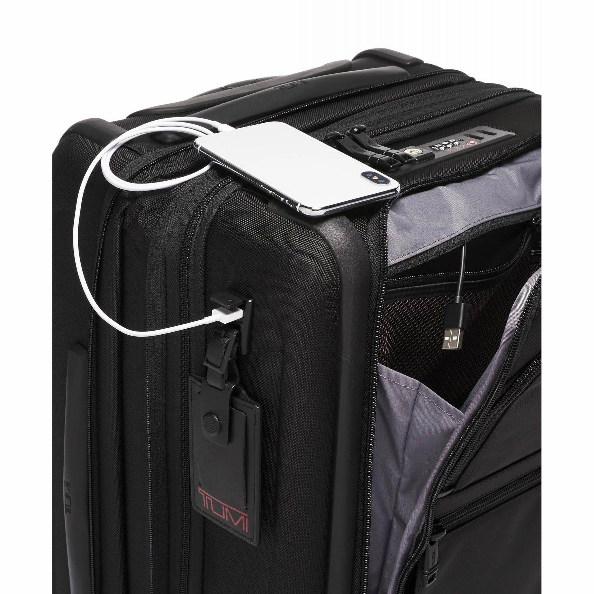 TUMI Alpha 3 International Expandable 4 Wheel Carry-On