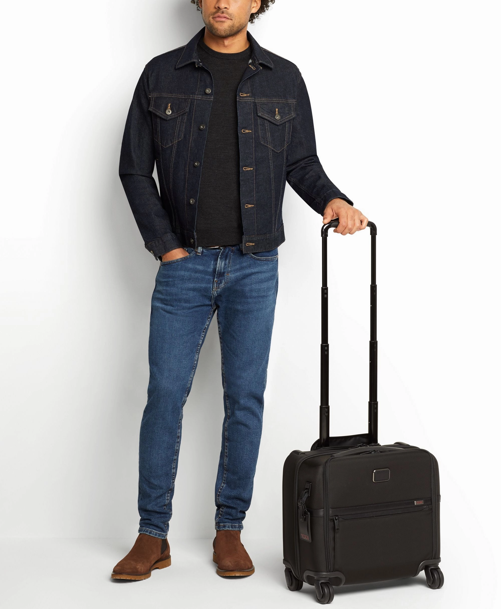 Tumi Alpha Compact 4 Wheeled Brief