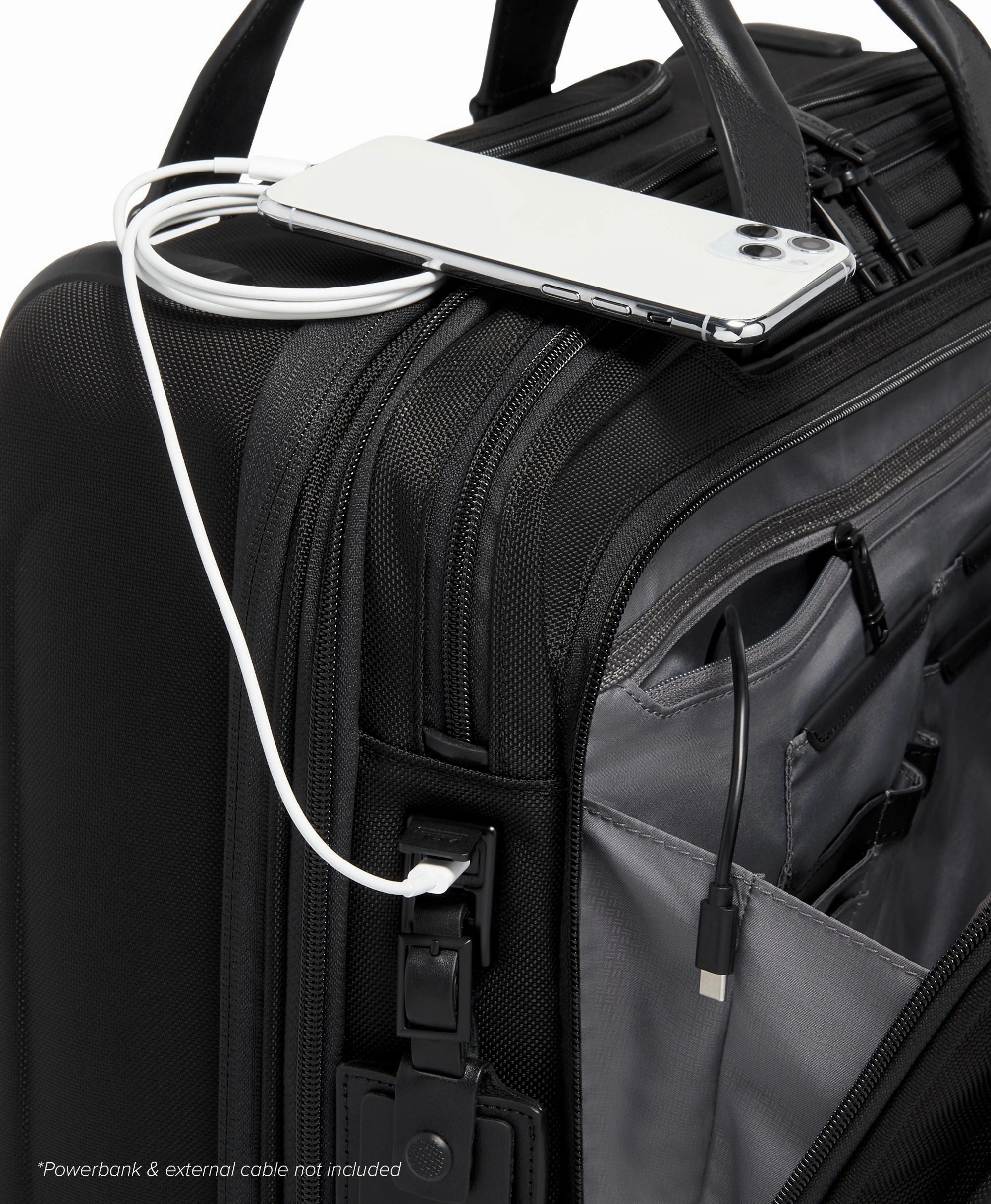 Tumi Alpha Deluxe 4 Wheeled Laptop Case Brief