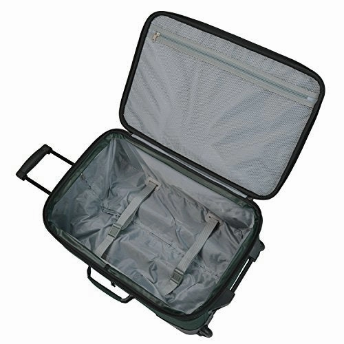 U.S. Traveler Hillstar Carry-On Expandable Rolling Luggage Set, Forest