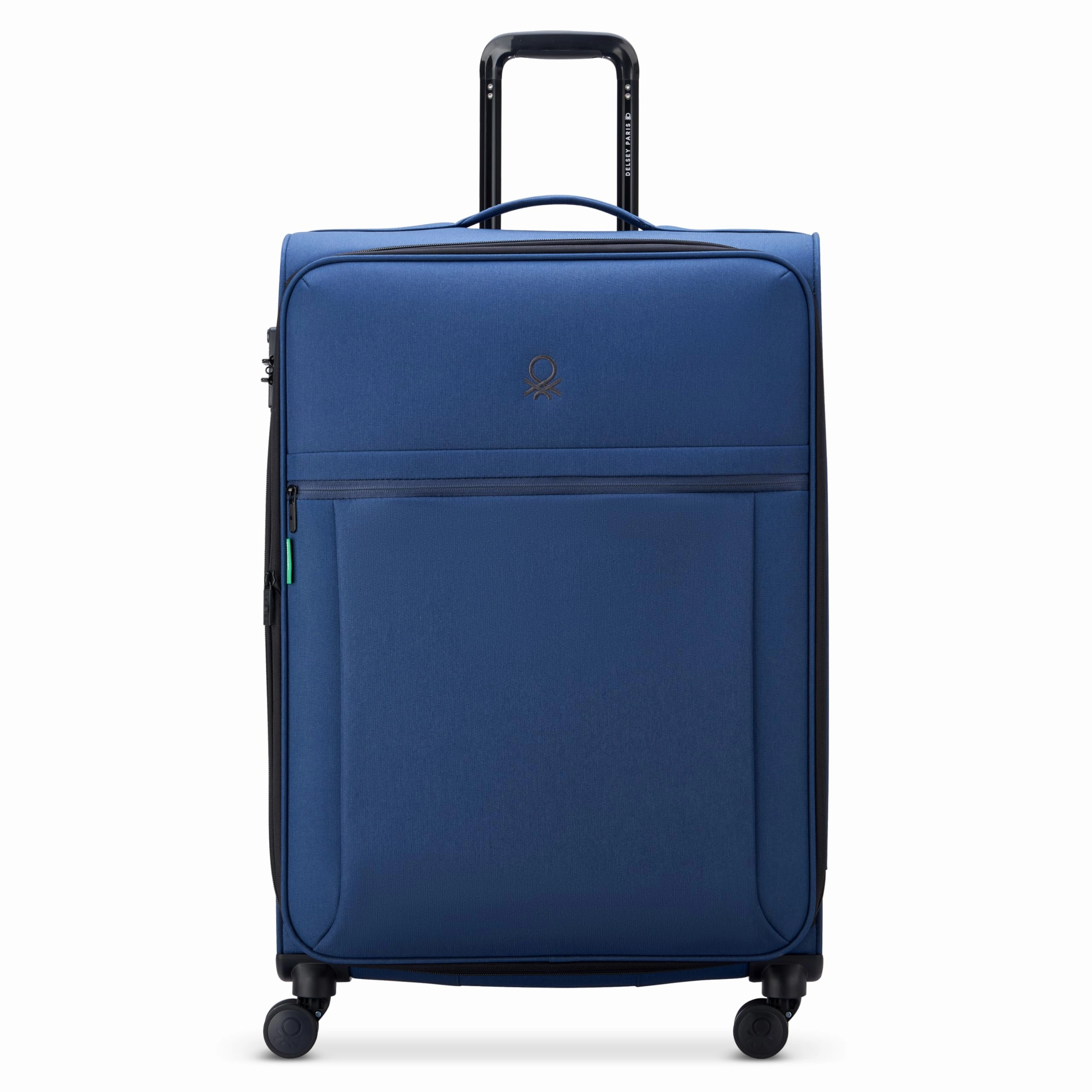 United Colors of Benetton Be Softside Expandable Luggage with Spinner Wheels (Checked-Large 27 Inch)