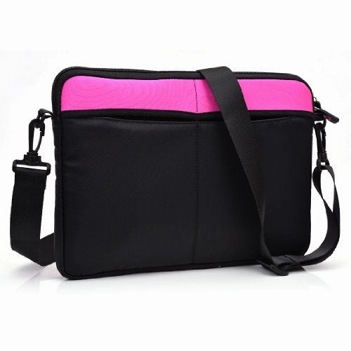 Universal Messenger/Sleeve Bag With Accessories Pocket And Shoulder Strap Fits- Acer C720P